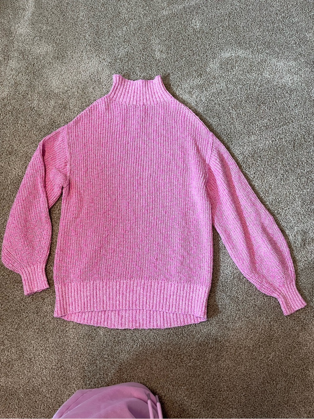 aerie oversized knit sweater